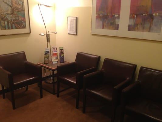 Waiting Room. Comfortable and private.