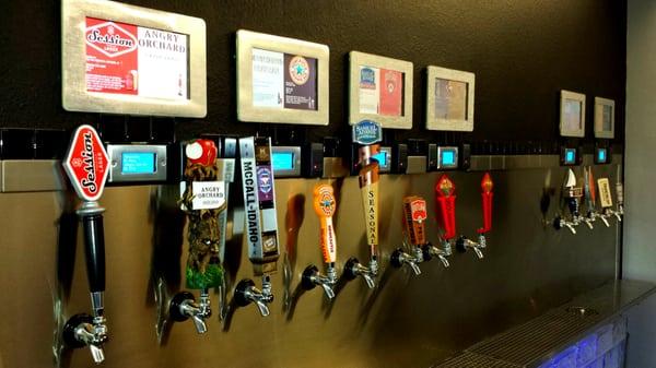 Automated beer wall. ..Oh, you heard correctly, my friends--Automated. Beer. Wall.