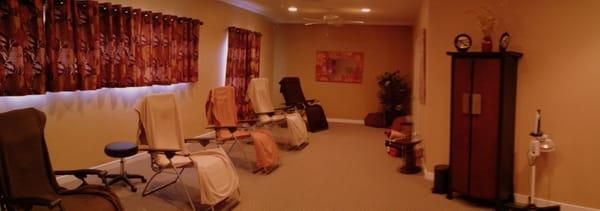 Panoramic view of our second treatment room