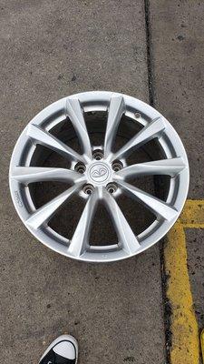 Original/OEM rim for $240! Almost brand new condition! Looked better than this picture after I got it washed!