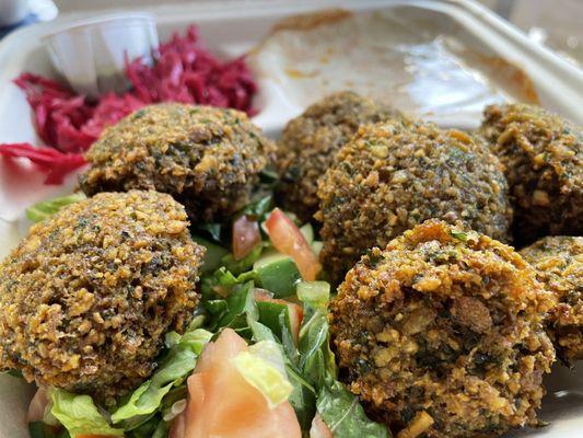 Falafel plate