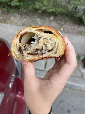 Chocolate croissant