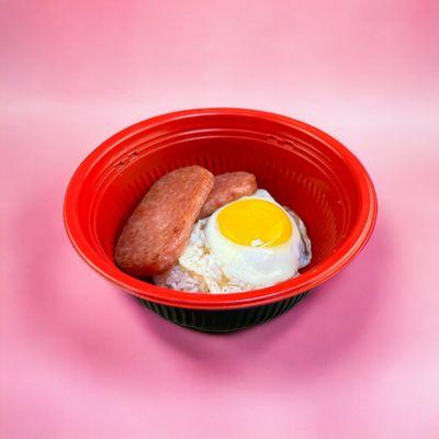 Spam and Egg Rice Bowl