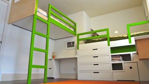 Awesome kids room design and build out!  This was a super fun project!