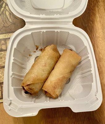 2 count veggie spring rolls to go