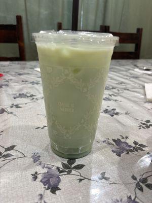 Worst matcha I've ever tried, water down with milk and lots of ice