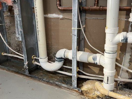 Plumbing problem caused by Art Construction