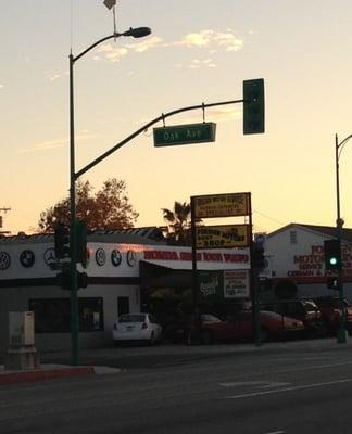 Foreign Motors at Sunset