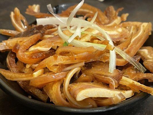 Sliced Pork Ears w/Hot & Spicy Seasoning