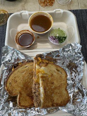 Birria Grilled Cheese!