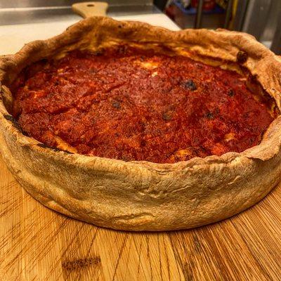 Chicago deep dish