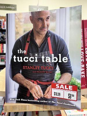 What? A Stanley Tucci cookbook on sale! 8/15/23