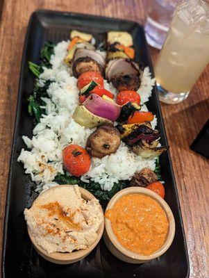 Veggie kabob