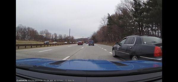 Reckless merging. Dangerous driver. Intoxicated??!