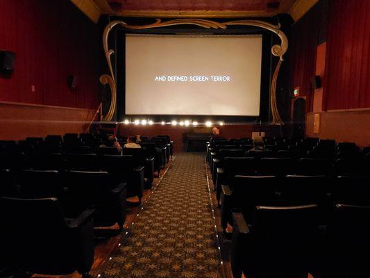 Inside auditorium