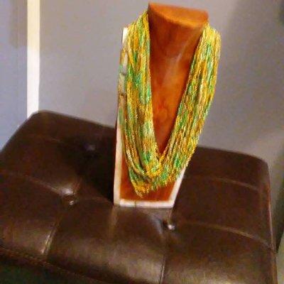 Crochet Necklace Scarf