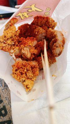 Crispy XXL Chicken Thigh (spicy)