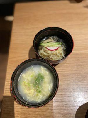 ramen and oxtail soup