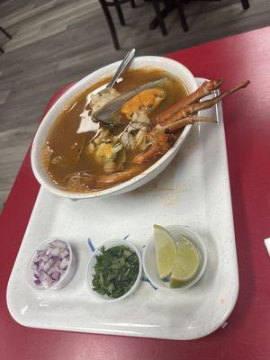 Seafood soup