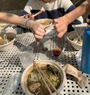 Tofu ramen