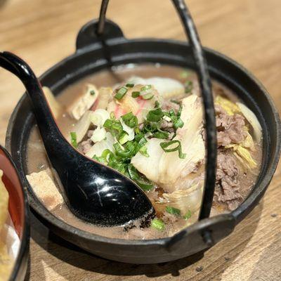 Beef Sukiyaki Rice Bowl