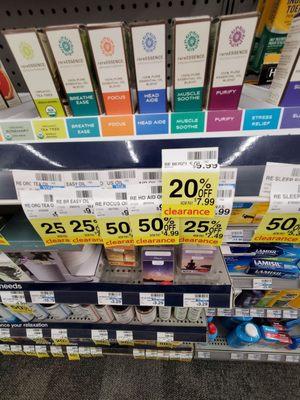 Sale at this CVS Location.  I bought 3 mini bottles of relax and healing for my home diffusers.  5/9/2023