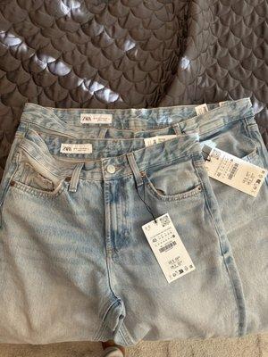 Mislabeled jeans