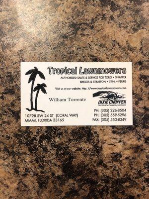 Tropical Lawnmowers