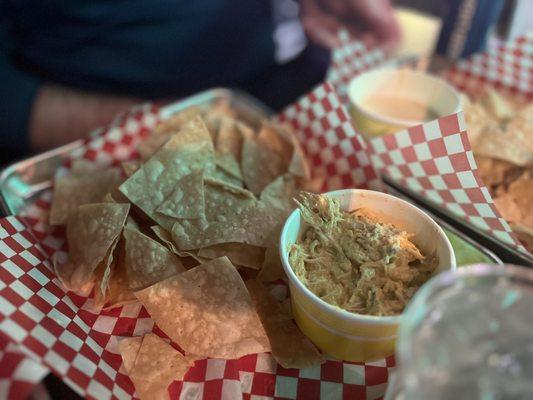 Buffalo chicken dip