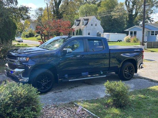 My beautiful truck, in her new home!