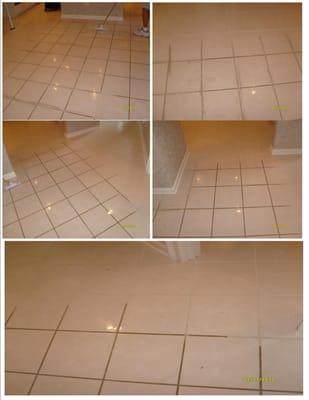 If you have tile floors in your home, then we can come to the rescue and clean those dirty grout lines to make them sparkle.