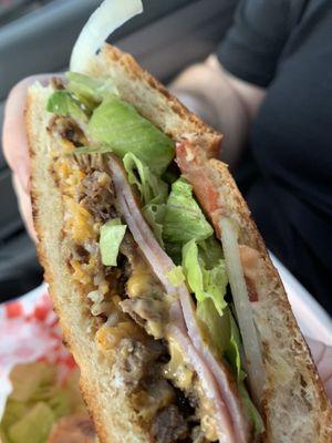 Carne asada torta