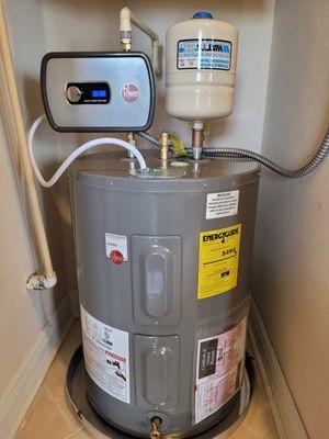 Give your water heater a boost and get up to 45% more hot water without having to buy a bigger tank.