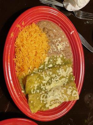 Enchiladas Verdes