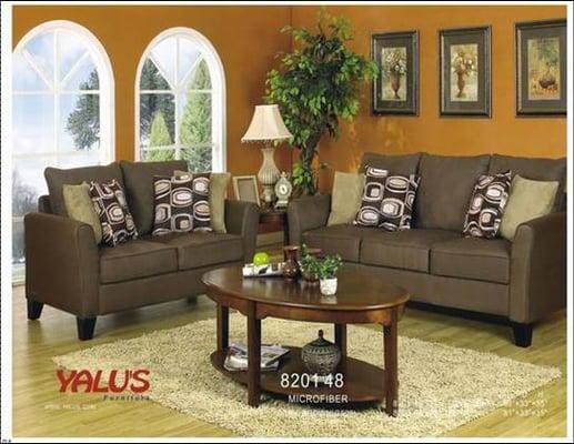 Yalus Sofa and Loveseat at $449.95