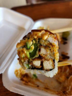 Chicken katsu roll. Get it