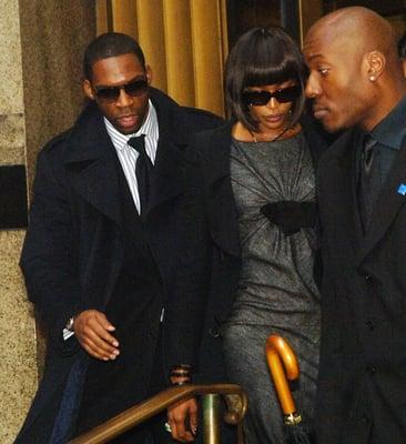 Allstar Executive Protection guarding Naomi Campbell