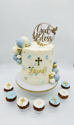 Baptism cake