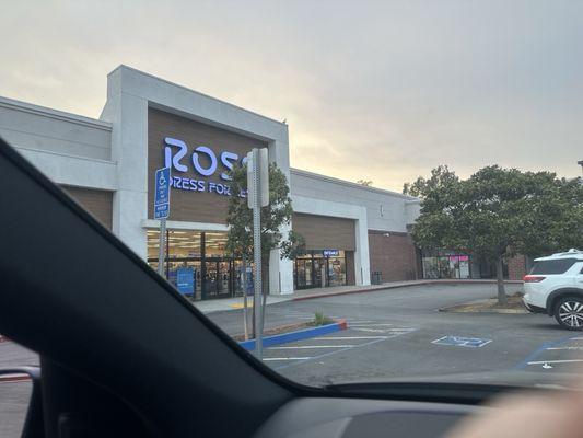 Parking lot view of main entrance to ROSS.