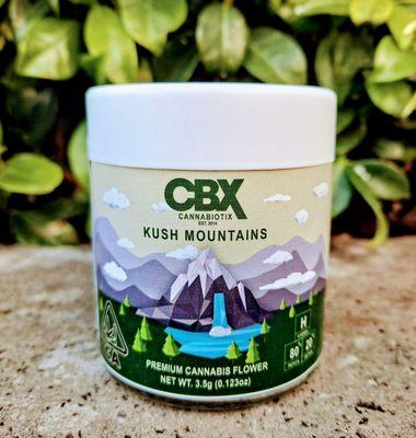 CBX Kush Mountains 3.5g Flower