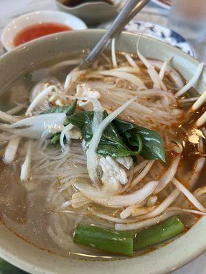 Pho with chicken