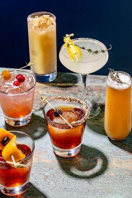 Fun refreshing cocktails