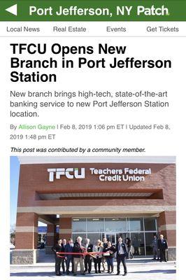 TFCU Making things happen