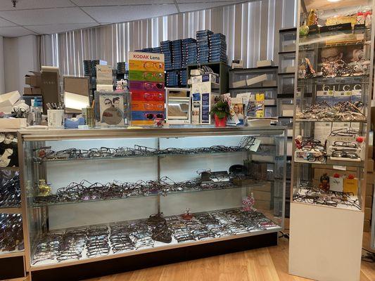 Well stocked display cases with plenty of offerings at any price