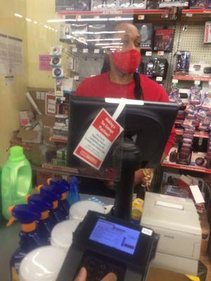 Andrew very nice-the supervisor at Family Dollar ( Dekalb Avenue and Marcus Garvey Blvd )