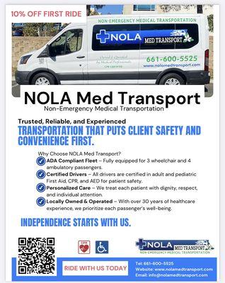 NOLA Non Emergency Medical Transportation