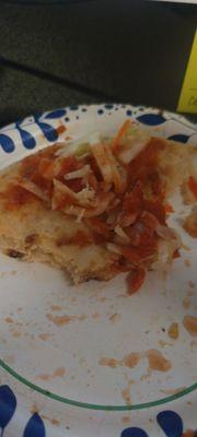 Pupusas with curtido and tomato sauce