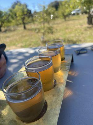 Apple cider flight