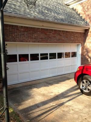 Atlanta garage door Medic LLC. Specializing in the restoration of the classic wood door.