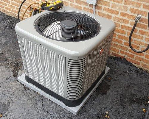 HVAC repair service.